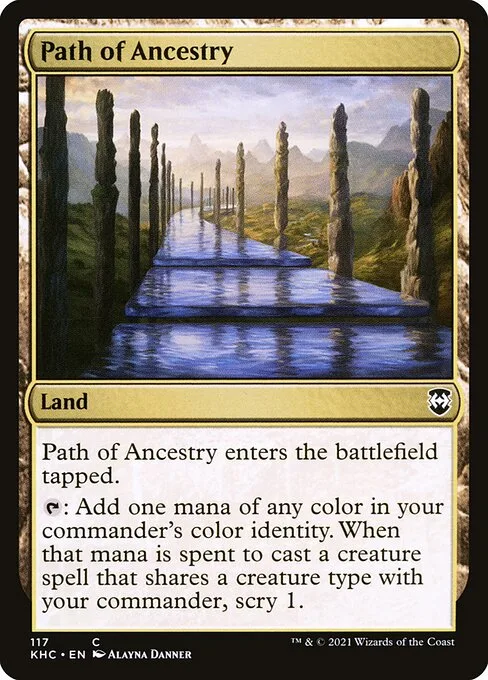 Path of Ancestry · Kaldheim Commander 117/119