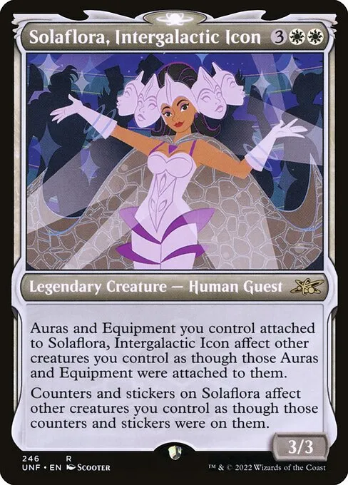 Solaflora, Intergalactic Icon · Unfinity 246/639
