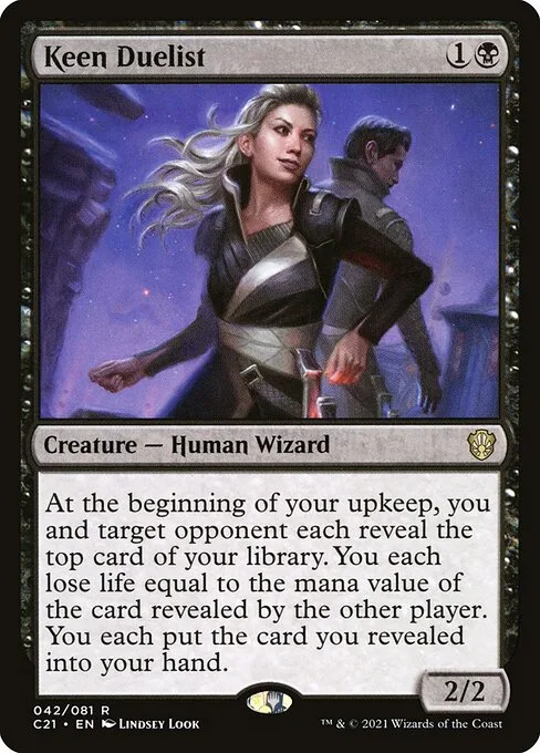 Keen Duelist · Commander 2021 42/409