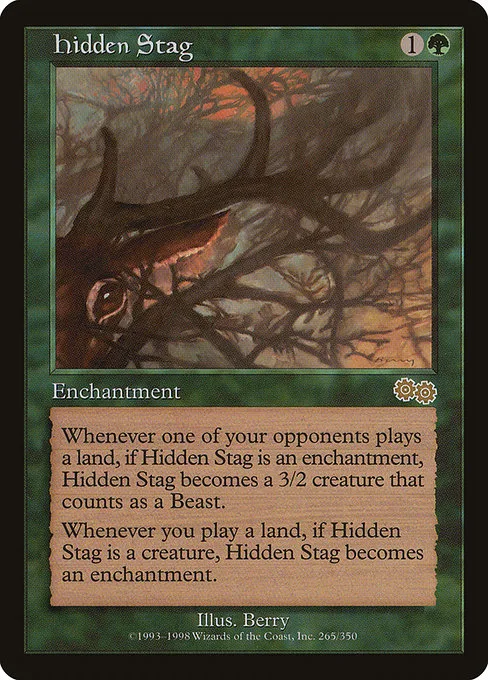 Hidden Stag · Urza's Saga 265/357