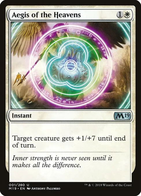 Aegis of the Heavens · Core Set 2019 1/314