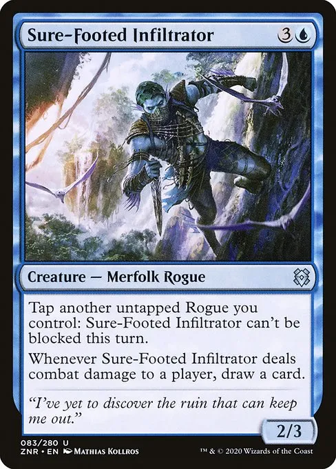 Sure-Footed Infiltrator · Zendikar Rising 83/407