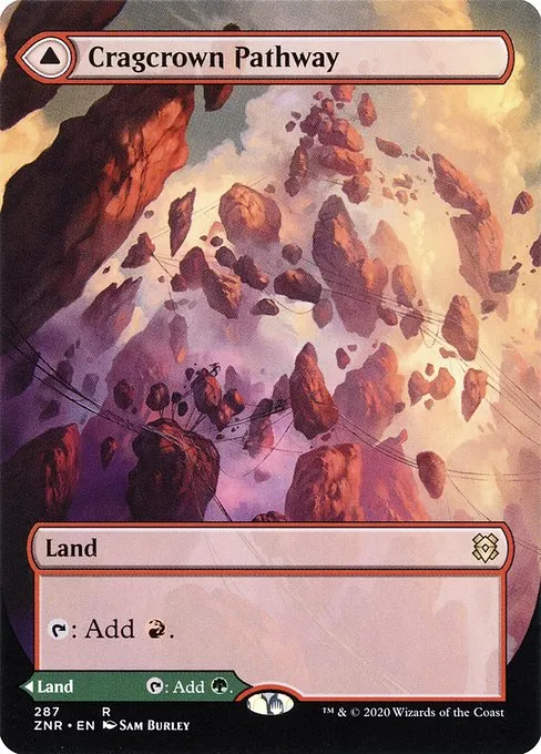 Cragcrown Pathway // Timbercrown Pathway · Zendikar Rising 287/407