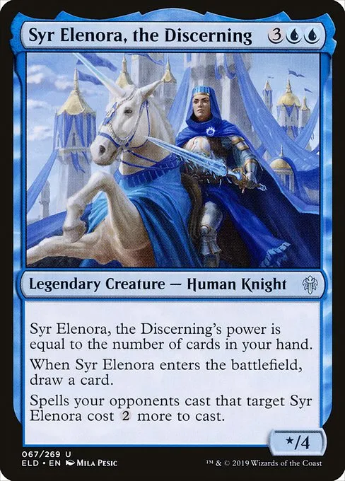 Syr Elenora, the Discerning · Throne of Eldraine 67/398