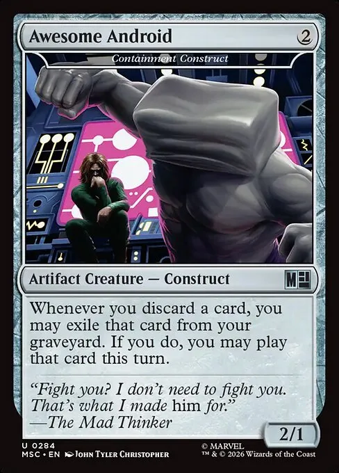 Containment Construct · Marvel Super Heroes Commander 284/9