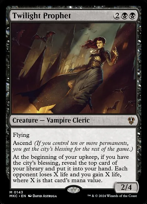 Twilight Prophet · Murders at Karlov Manor Commander 143/358