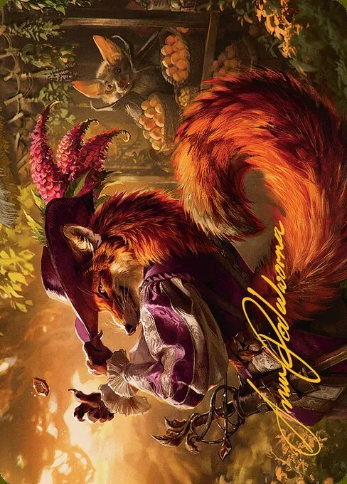 Mr. Foxglove // Mr. Foxglove · Bloomburrow Art Series 31/54
