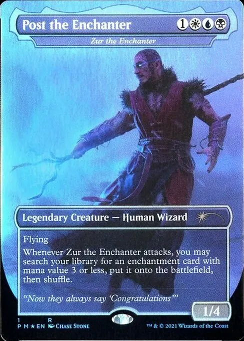 Zur the Enchanter · Celebration Cards 8/9
