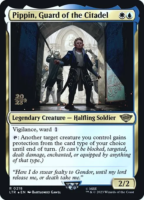 Pippin, Guard of the Citadel · Tales of Middle-earth Promos 218s/86