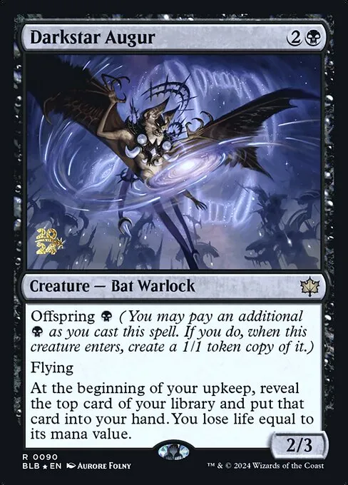 Darkstar Augur · Bloomburrow Promos 90s/160