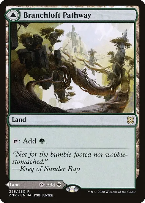 Branchloft Pathway // Boulderloft Pathway · Zendikar Rising 258/407