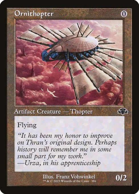 Ornithopter · Dominaria Remastered 386/457
