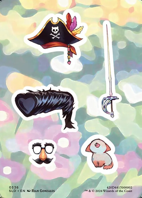 Sticker sheet · Secret Lair Drop 336/2547