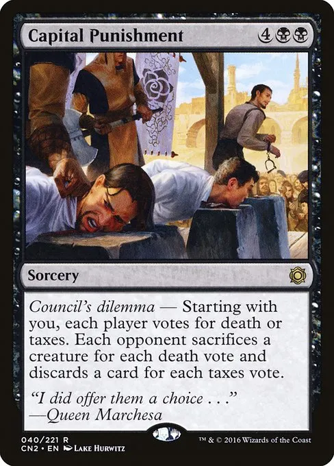 Capital Punishment · Conspiracy: Take the Crown 40/222