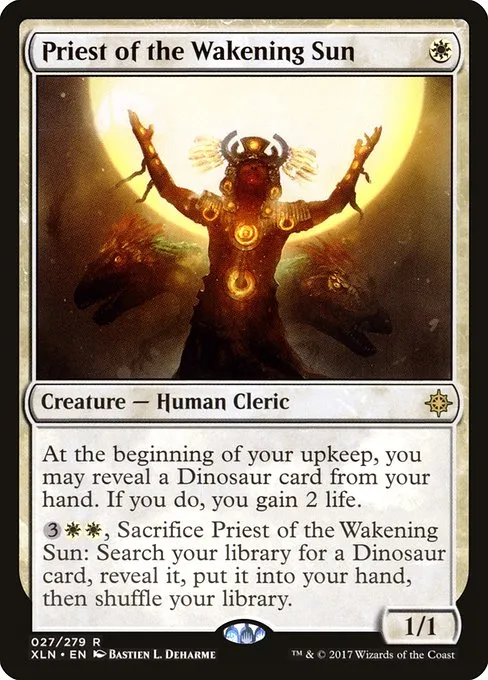 Priest of the Wakening Sun · Ixalan 27/289