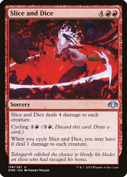 Slice and Dice · Dominaria Remastered 138/457