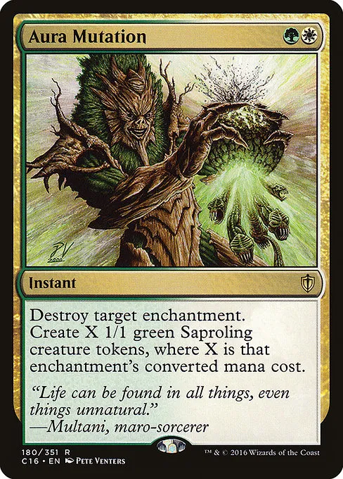 Aura Mutation · Commander 2016 180/351