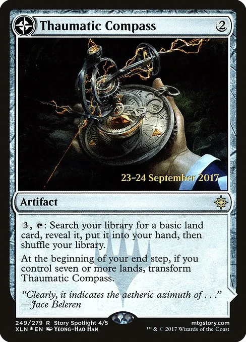 Thaumatic Compass // Spires of Orazca · Ixalan Promos 249s/120