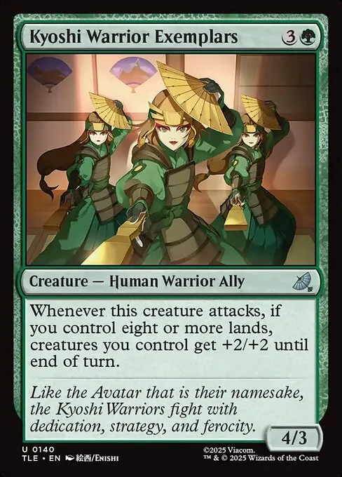 Kyoshi Warrior Exemplars · Avatar: The Last Airbender Eternal 140/317