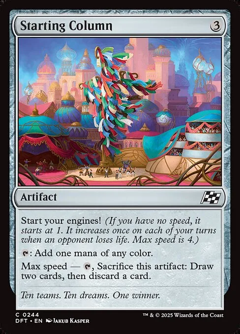 Starting Column · Aetherdrift 244/553