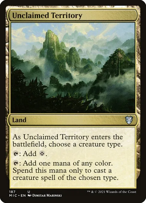 Unclaimed Territory · Midnight Hunt Commander 187/187
