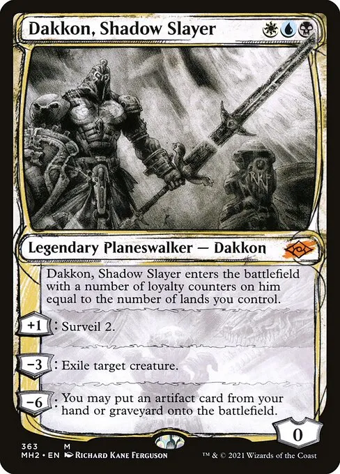 Dakkon, Shadow Slayer · Modern Horizons 2 363/493