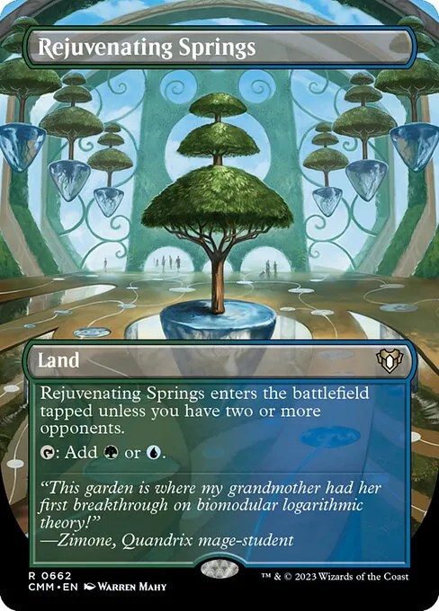 Rejuvenating Springs · Commander Masters 662/1067