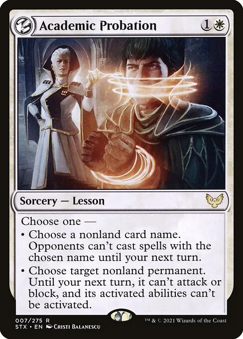 Academic Probation · Strixhaven: School of Mages 7/393