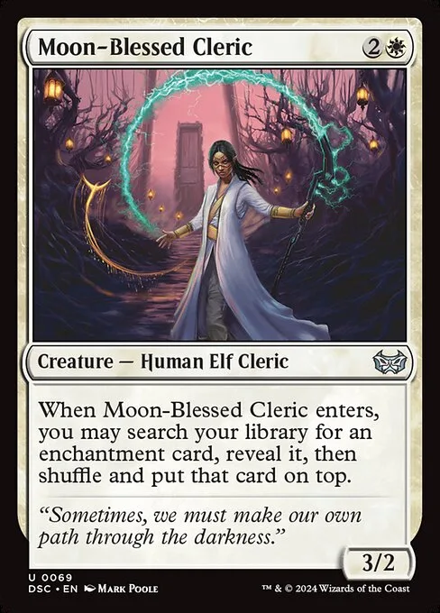Moon-Blessed Cleric · Duskmourn: House of Horror Commander 69/373