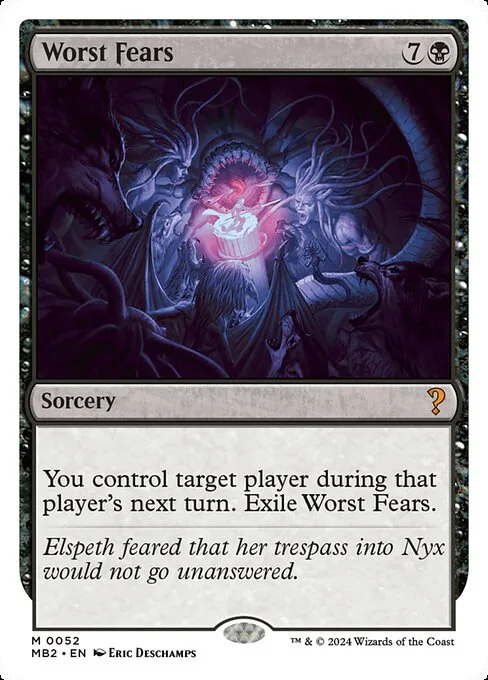 Worst Fears · Mystery Booster 2 52/385