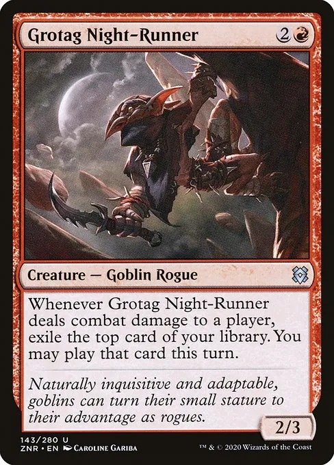 Grotag Night-Runner · Zendikar Rising 143/407