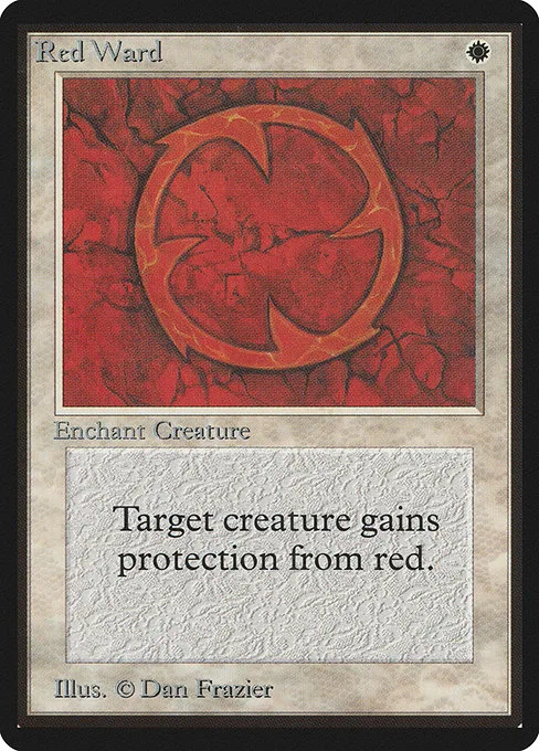 Red Ward · Limited Edition Beta 34/302