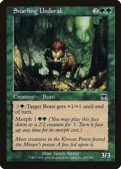 Snarling Undorak · Onslaught 283/351