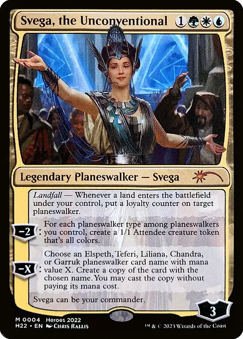 Svega, the Unconventional · 2022 Heroes of the Realm 4/5