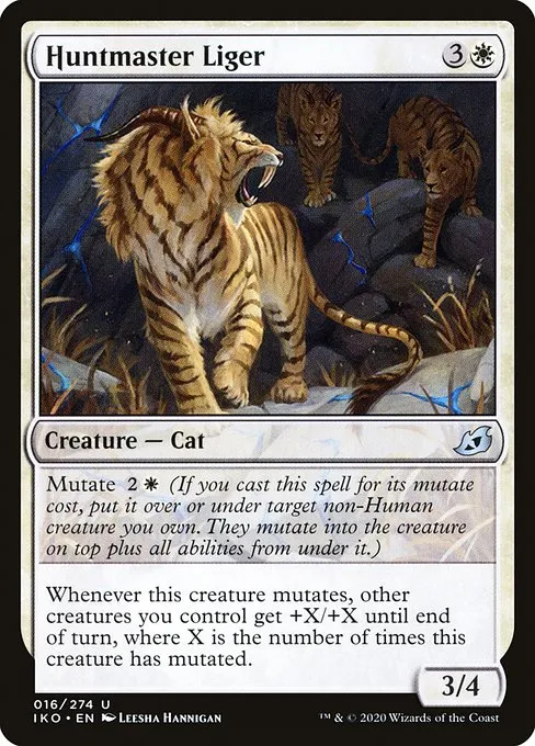 Huntmaster Liger · Ikoria: Lair of Behemoths 16/390