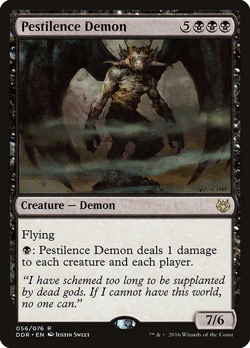Pestilence Demon · Duel Decks: Nissa vs. Ob Nixilis 56/76