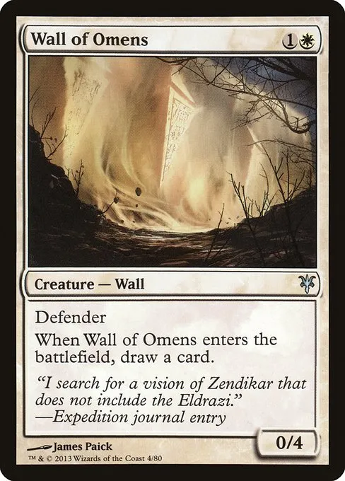 Wall of Omens · Duel Decks: Sorin vs. Tibalt 4/80