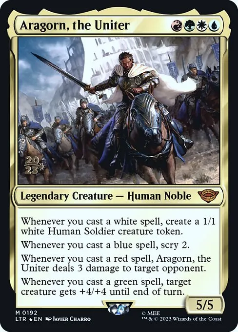 Aragorn, the Uniter · Tales of Middle-earth Promos 192s/86