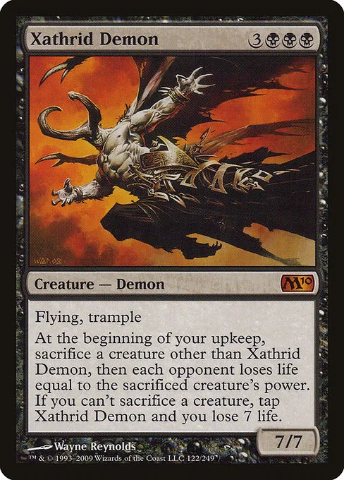 Xathrid Demon · Magic 2010 122/249