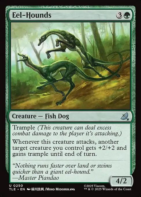 Eel-Hounds · Avatar: The Last Airbender Eternal 250/317