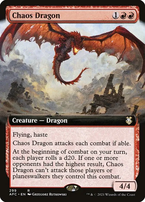 Chaos Dragon · Forgotten Realms Commander 299/331