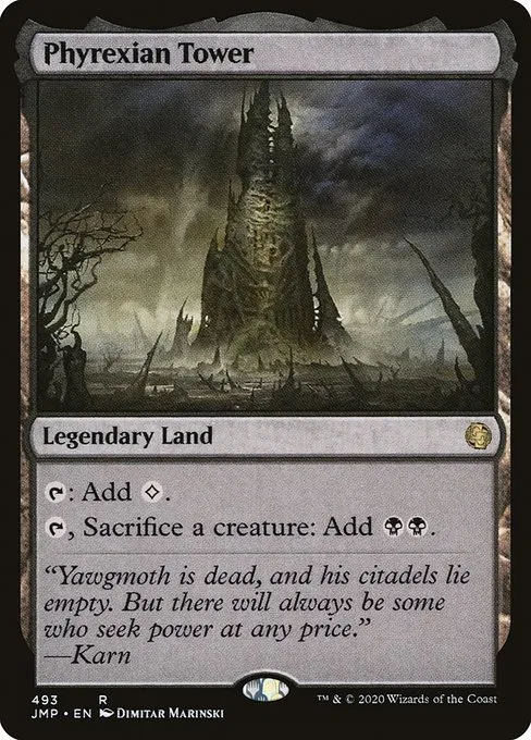 Phyrexian Tower · Jumpstart 493/497