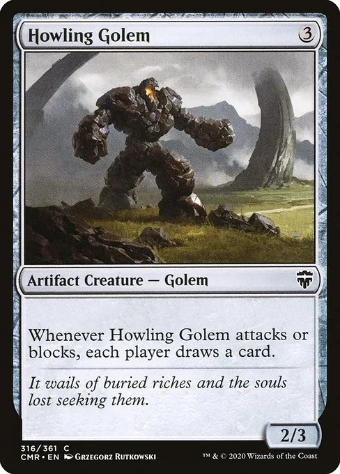 Howling Golem · Commander Legends 316/718