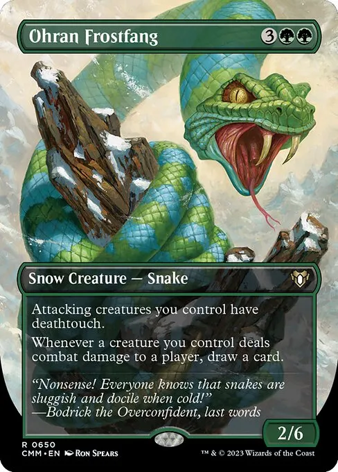 Ohran Frostfang · Commander Masters 650/1067