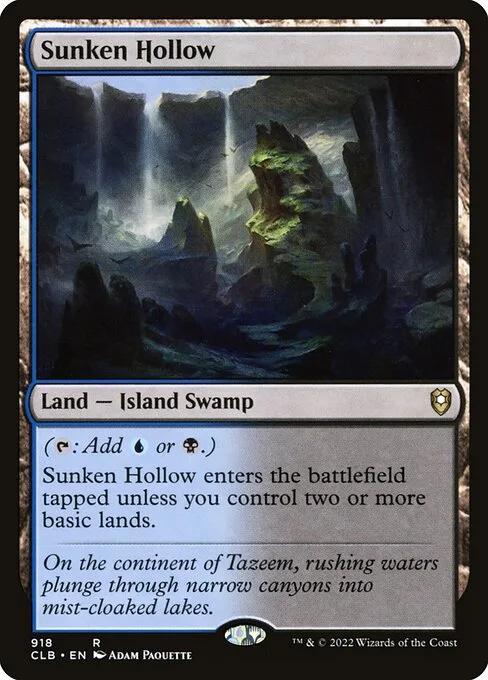 Sunken Hollow · Commander Legends: Battle for Baldur's Gate 918/936