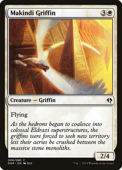 Makindi Griffin · Duel Decks: Zendikar vs. Eldrazi 6/80