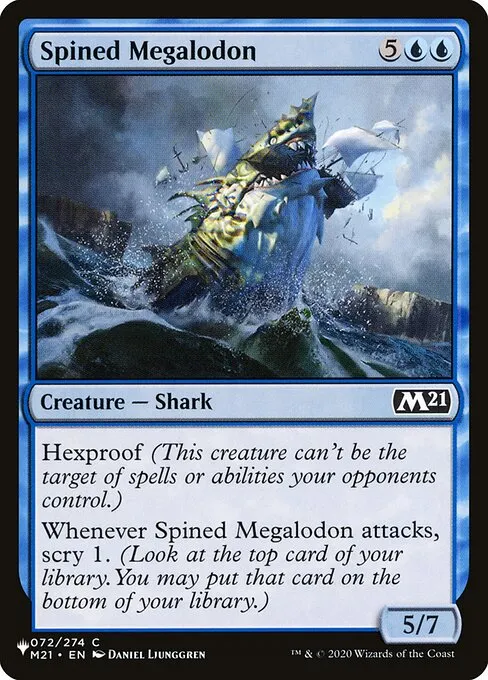 Spined Megalodon · The List M21-72/5050