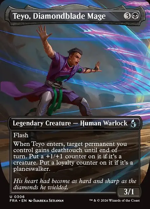 Teyo, Diamondblade Mage · Reality Fracture 306/7