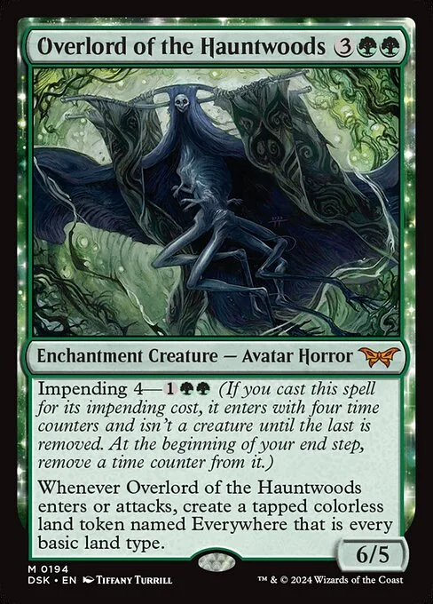 Overlord of the Hauntwoods · Duskmourn: House of Horror 194/419