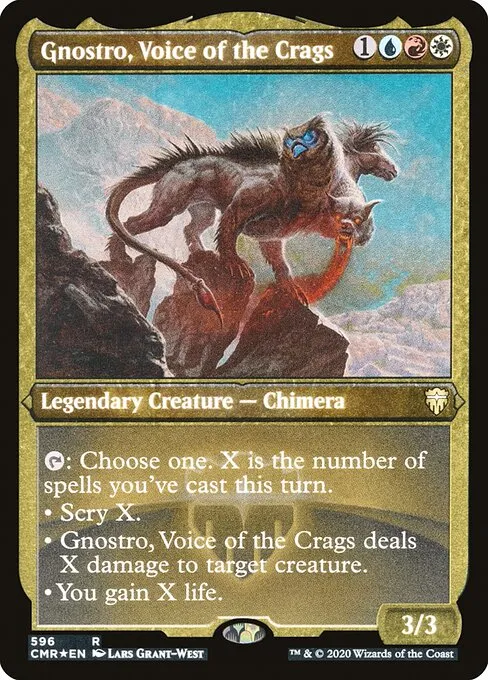 Gnostro, Voice of the Crags · Commander Legends 596/718